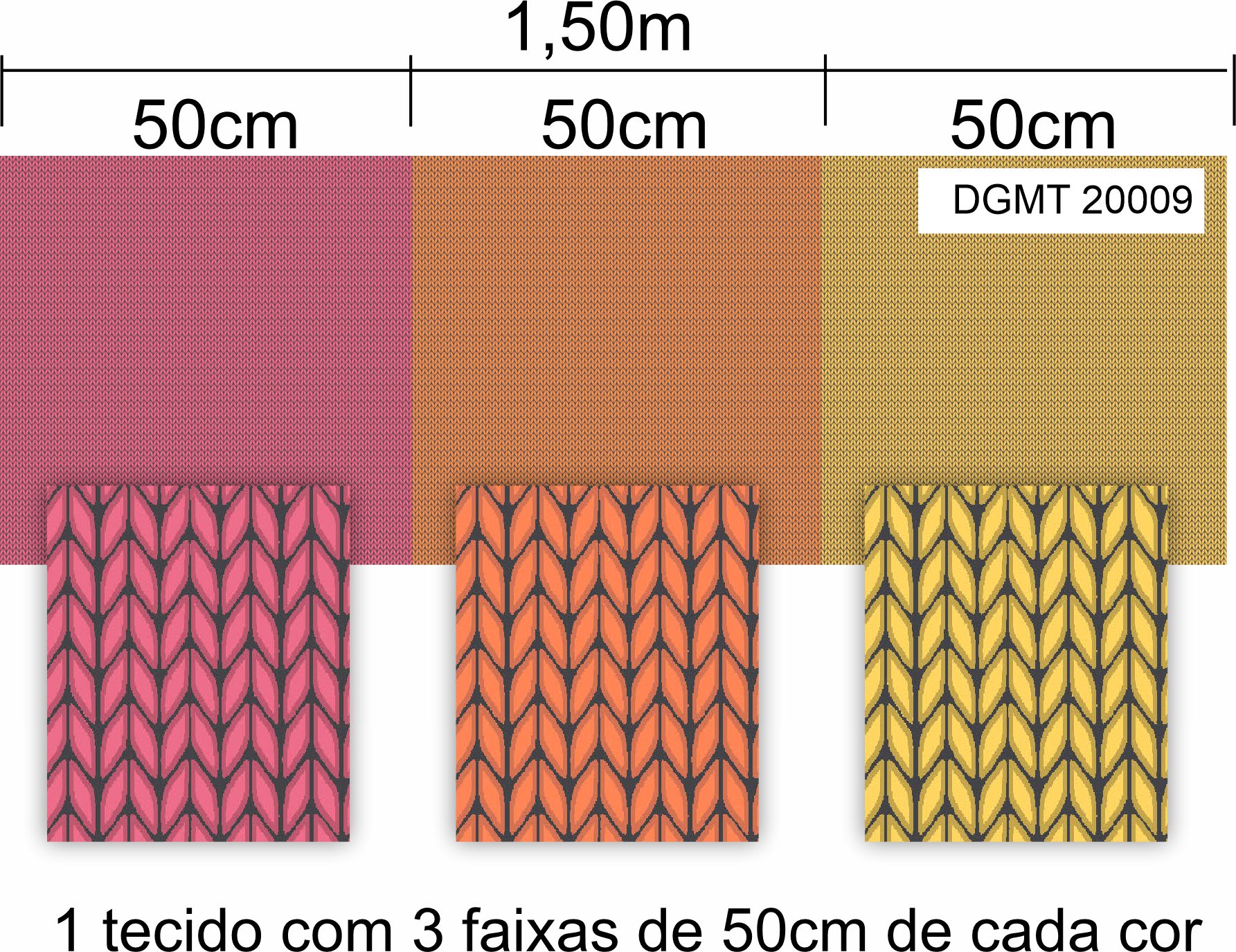 Tecido Tricoline Estampada Digital da Eva e Eva - Coleção Digital