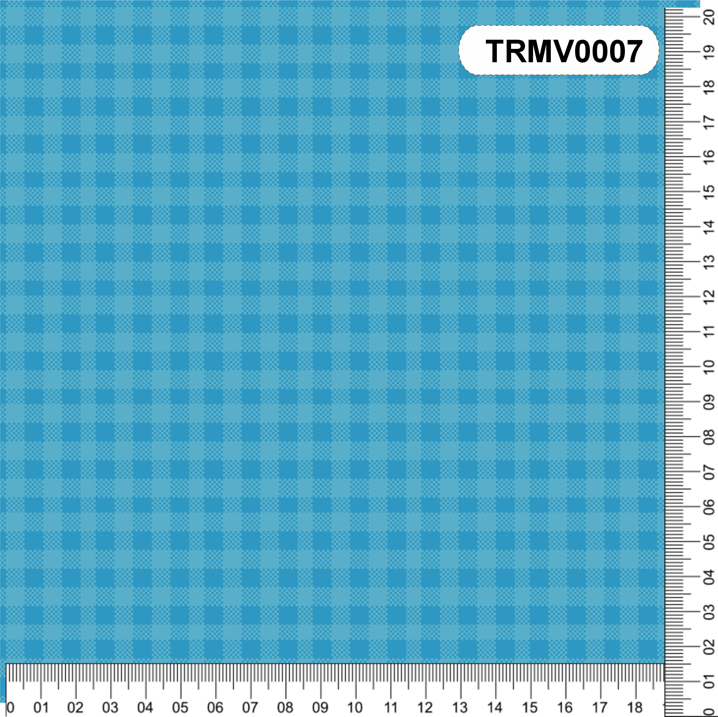 TECIDO TRICOLINE 100% ALGODÃO XADREZ AZUL - TRMV0007