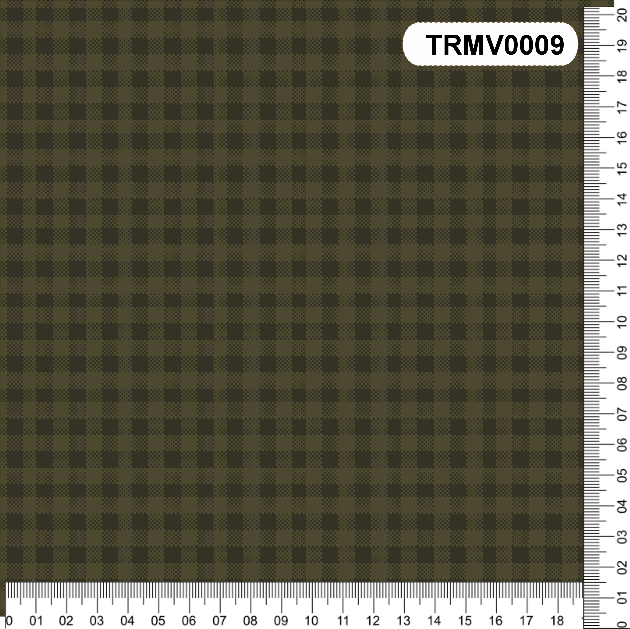 TECIDO TRICOLINE 100% ALGODÃO XADREZ VERDE ESCURO - TRMV0009