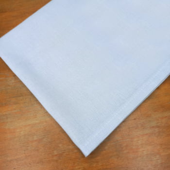 Pano de prato com bainha master premium - KIT COM 12 UNIDADES - 100% algodão alvejado - 45cm x 75cm