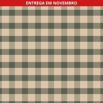 TECIDO TRICOLINE EXCLUSIVO 100% ALGODÃO - XADREZ COUNTRY - NATAL - DGXC914750