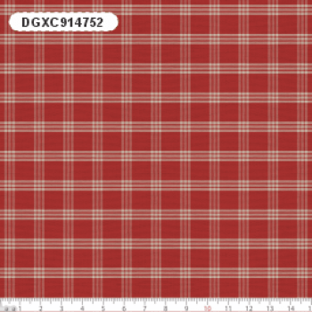 TECIDO TRICOLINE EXCLUSIVO 100% ALGODÃO - XADREZ COUNTRY - NATAL - DGXC914752