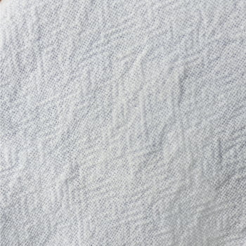 Pano de prato com bainha pé de galinha - KIT COM 12 UNIDADES - 100% algodão branco - 42cm x 65cm