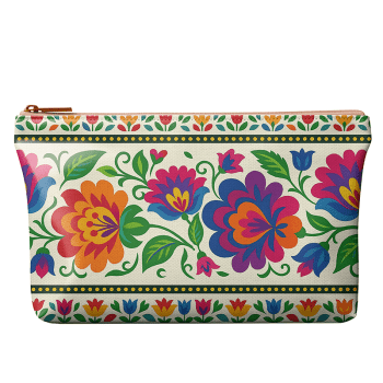 KIT BOLSA | PAINEL DE TECIDO SARJA IMPERMEÁVEL | FLORAL - FOLK GARDEN | KIT-DGFG915733