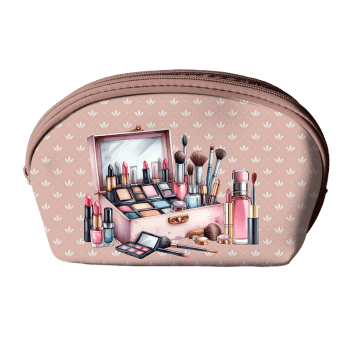 Tecido Painel em Sarja Impermeável 100% Algodão | Kit 6 Necessaires | Floral - Studio Beleza | KIT-DGSB916699