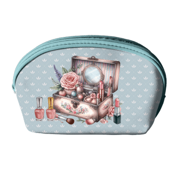 Tecido Painel em Sarja Impermeável 100% Algodão | Kit 6 Necessaires | Floral - Studio Beleza | KIT-DGSB916699