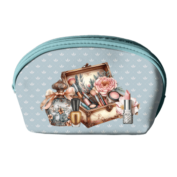 Tecido Painel em Sarja Impermeável 100% Algodão | Kit 6 Necessaires | Floral - Studio Beleza | KIT-DGSB916699