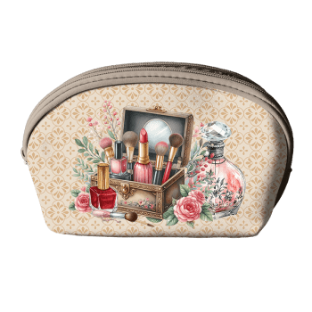 Tecido Painel em Sarja Impermeável 100% Algodão | Kit 6 Necessaires | Floral - Studio Beleza | KIT-DGSB916699