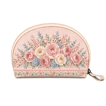 TECIDO SARJA IMPERMEAVEL 100% ALGODÃO - ATELIÊ DO AMOR - KIT NECESSAIRE - FLORAL - DGAA916677