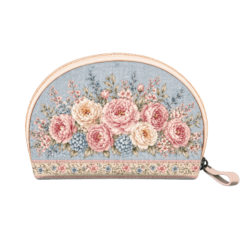 TECIDO SARJA IMPERMEAVEL 100% ALGODÃO - ATELIÊ DO AMOR - KIT NECESSAIRE - FLORAL - DGAA916677