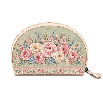 TECIDO SARJA IMPERMEAVEL 100% ALGODÃO - ATELIÊ DO AMOR - KIT NECESSAIRE - FLORAL - DGAA916677