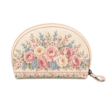 TECIDO SARJA IMPERMEAVEL 100% ALGODÃO - ATELIÊ DO AMOR - KIT NECESSAIRE - FLORAL - DGAA916677