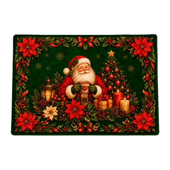 TECIDO SARJA IMPERMEAVEL 100% ALGODÃO - MAGIA DE NATAL - JOGO AMERICANO - DGMN915005
