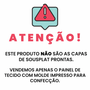 TECIDO SARJA IMPERMEAVEL 100% ALGODÃO - MAGIA DE NATAL - SOUSPLAT - DGMN915004