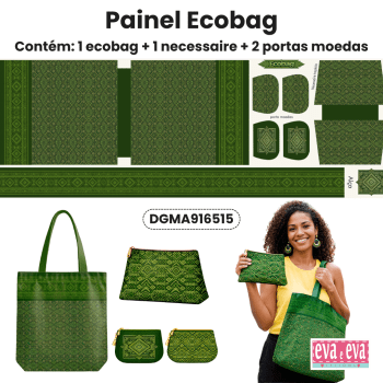 TECIDO SARJA IMPERMEAVEL 100% ALGODÃO - MANDALAS AFRICANAS - ECOBAG E NECESSAIRE VERDE - DGMA916515 TECIDO SARJA IMPERMEAVEL 100% ALGODÃO - MANDALAS AFRICANAS - ECOBAG E NECESSAIRE VERDE - DGMA916515