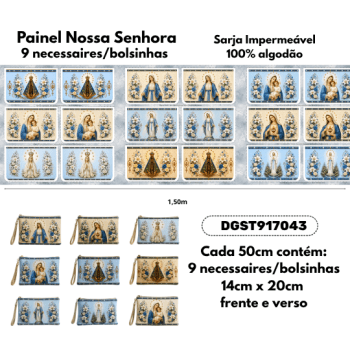 TECIDO SARJA IMPERMEAVEL 100% ALGODÃO - MENSAGENS DE FÉ - 9 NECESSAIRE/ BOLSINHAS - COSTURA CRIATIVA DIY - DGST917043 TECIDO SARJA IMPERMEAVEL 100% ALGODÃO - MENSAGENS DE FÉ - 9 NECESSAIRE/ BOLSINHAS - COSTURA CRIATIVA DIY - DGST917043