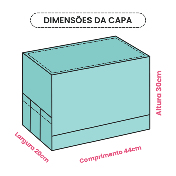 TECIDO SARJA IMPERMEAVEL EXCLUSIVO 100% ALGODÃO - CAMPOS DE GIRASSOL - CAPA DE MAQUINA - DGGR813882