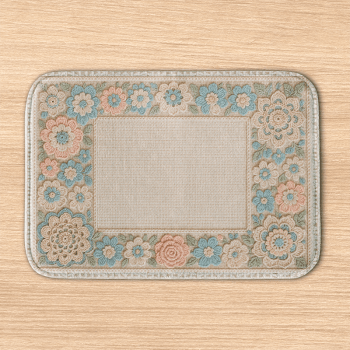 TECIDO SARJA IMPERMEAVEL EXCLUSIVO 100% ALGODÃO - CROCHÊ COLORÉ - JOGO AMERICANO - DGCL915816