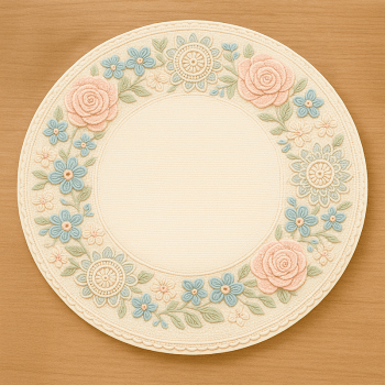 TECIDO SARJA IMPERMEAVEL EXCLUSIVO 100% ALGODÃO - CROCHÊ COLORÉ - SOUSPLAT - DGCL915817 TECIDO SARJA IMPERMEAVEL EXCLUSIVO 100% ALGODÃO - CROCHÊ COLORÉ - SOUSPLAT - DGCL915817