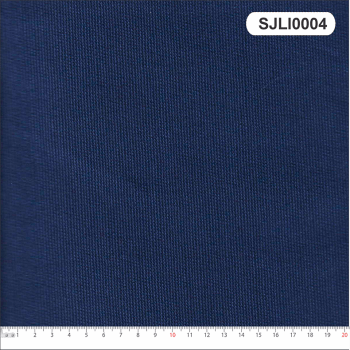 TECIDO SARJA LISA IMPERMEÁVEL 100% ALGODÃO - AZUL MARINHO - SJLI0004