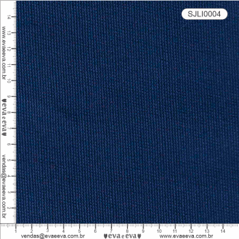 TECIDO SARJA LISA IMPERMEÁVEL 100% ALGODÃO - AZUL MARINHO - SJLI0004