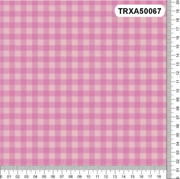 TECIDO TRICOLINE 100% ALGODÃO XADREZ ROSA - TRXA50067