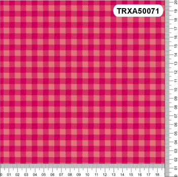 TECIDO TRICOLINE 100% ALGODÃO XADREZ ROSA PINK - TRXA50071