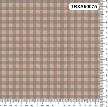 TECIDO TRICOLINE 100% ALGODÃO XADREZ NUDE - TRXA50075