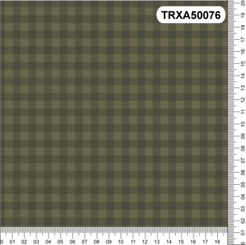 TECIDO TRICOLINE 100% ALGODÃO XADREZ VERDE OLIVA - TRXA50076