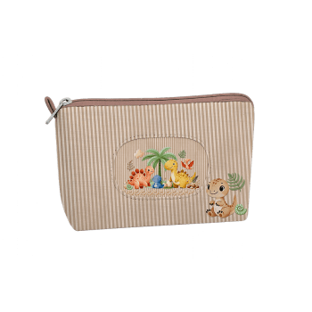 TECIDO SARJA IMPERMEAVEL EXCLUSIVO 100% ALGODÃO - SONHOS E AVENTURAS - KIT NECESSAIRE - DGSA915319