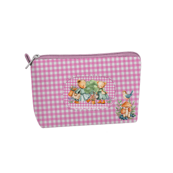 TECIDO SARJA IMPERMEAVEL EXCLUSIVO 100% ALGODÃO - SONHOS E AVENTURAS - KIT NECESSAIRE - DGSA915319