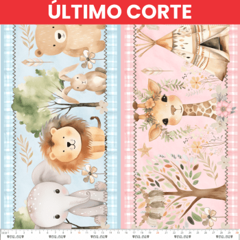 TECIDO TRICOLINE ESTAMPADO DIGITAL EXCLUSIVO 100% ALGODÃO- BOHO BABY- BARRADO - DGBB913330 TECIDO TRICOLINE ESTAMPADO DIGITAL EXCLUSIVO 100% ALGODÃO- BOHO BABY- BARRADO - DGBB913330