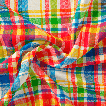 TECIDO TRICOLINE EXCLUSIVO 100% ALGODÃO - ARRAIÁ JUNINO - XADREZ FESTA JUNINA - DGXM916536