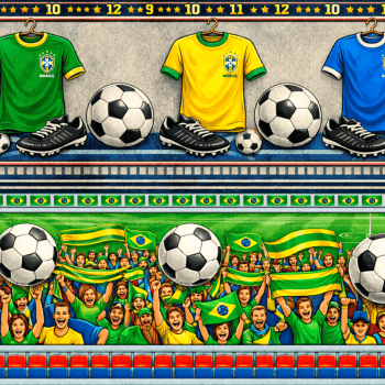 TECIDO TRICOLINE EXCLUSIVO 100% ALGODÃO - DOMINGO DE FUTEBOL - COPA DO MUNDO BARRADO - DGDF912309