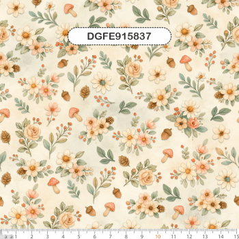 TECIDO TRICOLINE EXCLUSIVO 100% ALGODÃO - FLORESTA ENCANTADA - INFANTIL - DGFE915837 TECIDO TRICOLINE EXCLUSIVO 100% ALGODÃO - FLORESTA ENCANTADA - INFANTIL - DGFE915837