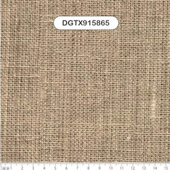 TECIDO TRICOLINE EXCLUSIVO 100% ALGODÃO - PÁSCOA DOS COELHINHOS - TEXTURA JUTA RÚSTICA - DGTX915865