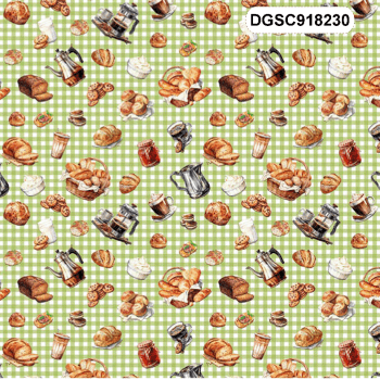 TECIDO TRICOLINE EXCLUSIVO 100% ALGODÃO - SEMANINHA NA COZINHA - COZINHA - DGSC918230