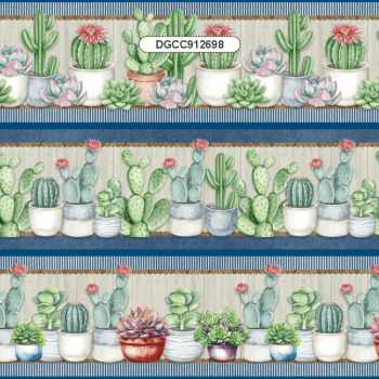 TECIDO TRICOLINE ESTAMPADO DIGITAL EXCLUSIVO 100% ALGODÃO - CACTUS & CIA BARRADO - FLORAL - DGCC912698 TECIDO TRICOLINE ESTAMPADO DIGITAL EXCLUSIVO 100% ALGODÃO - CACTUS & CIA BARRADO - FLORAL - DGCC912698