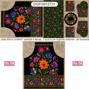 Tricoline e Sarja 100% Algodão para Costura Criativa e Patchwork