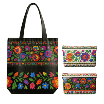 TECIDO SARJA IMPERMEAVEL EXCLUSIVO 100% ALGODÃO - FOLK GARDEN - BOLSA FLORAL - DGFG915733 TECIDO SARJA IMPERMEAVEL EXCLUSIVO 100% ALGODÃO - FOLK GARDEN - BOLSA FLORAL - DGFG915733