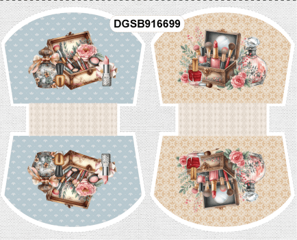 TECIDO SARJA IMPERMEAVEL EXCLUSIVO 100% ALGODÃO - STUDIO BELEZA - NECESSAIRE - DGSB916699