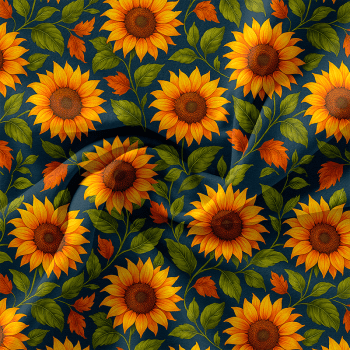 TECIDO TRICOLINE EXCLUSIVO 100% ALGODÃO - CAMPOS DE GIRASSOL - FLORAL - DGGR813840