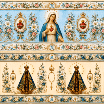Tecido Tricoline Barrado Religioso Católico 100% Algodão – Mensagens de Fé DGST917040