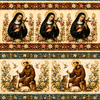 TECIDO TRICOLINE EXCLUSIVO 100% ALGODÃO - MENSAGENS DE FÉ - BARRADO RELIGIOSO - COSTURA CRIATIVA DIY - DGST917041