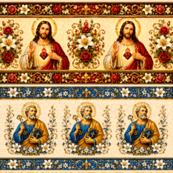 TECIDO TRICOLINE EXCLUSIVO 100% ALGODÃO - MENSAGENS DE FÉ - BARRADO RELIGIOSO - COSTURA CRIATIVA DIY - DGST917041