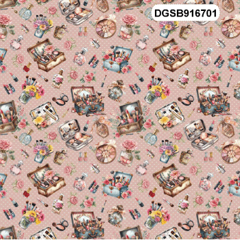 TECIDO TRICOLINE EXCLUSIVO 100% ALGODÃO - STUDIO BELEZA - FLORAL - DGSB916701