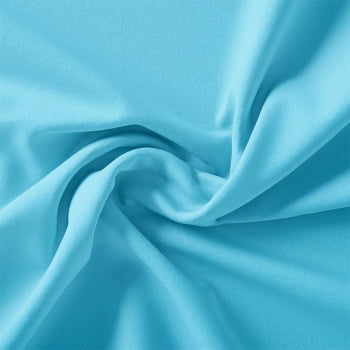 TECIDO TRICOLINE LISO AZUL CELESTE 100% ALGODÃO - TRLI40052 TECIDO TRICOLINE LISO AZUL CELESTE 100% ALGODÃO - TRLI40052