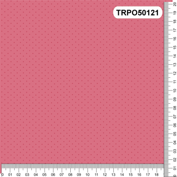 TECIDO TRICOLINE 100% ALGODÃO POÁS ROSA - TRPO50121