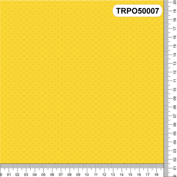 TECIDO TRICOLINE 100% ALGODÃO POÁS AMARELO - TRPO50007