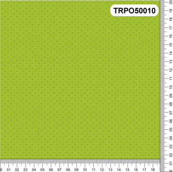 TECIDO TRICOLINE 100% ALGODÃO POÁS VERDE - TRPO50010